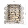 ST LUCE SL6137.101.02 Светильник настенный ST-Luce никель/прозрачный E14 2*40W СТРОЦЦИ