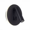 ST LUCE SL1586.413.01 Светильник настенный Черный LED 1*8W 3000K 624Lm Ra>80 24° IP20 L-xW155xH155 170-240V Настенные светильники