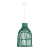 ST LUCE SL1513.503.01 Светильник подвесной ST-Luce Белый/Зеленый E27 1*40W ЧЕСТА