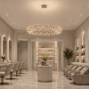 ST LUCE SL379.203.324 Люстра подвесная ST-Luce Медный/Белый LED 324*0,5W 3500K  (из 2-х коробок) РАФИНА