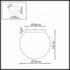 Потолочный светильник ODEON LIGHT MIDCENT 7109/1C