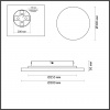 Настенный светильник ODEON LIGHT HIGHTECH 6625/15WL