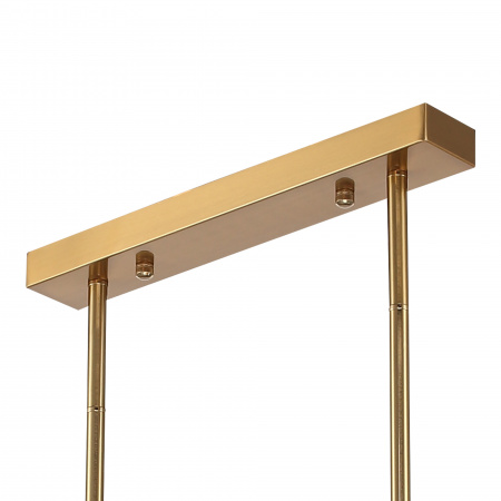 ST LUCE SL6240.203.08 Светильник подвесной ST-Luce золотистый/Прозрачный, янтарный E14 8*60W ТЕНДЕРО