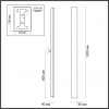 Настенный светильник ODEON LIGHT HIGHTECH 4379/29WL
