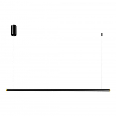 ST LUCE SL6238.413.01 Светильник подвесной ST-Luce черный/черный,латунь LED 1*28W 4000K ПАРИЛЛА