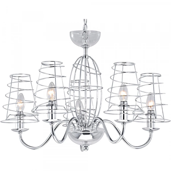 Подвесная люстра Arte Lamp CAGE A4320LM-5CC