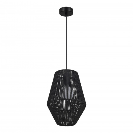 EVOLUCE SLE6025-413-01 Светильник подвесной черный/черный E27 1*40W СЕННА