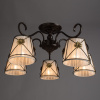 Потолочная люстра Arte Lamp FORTUNA A5495PL-5BR