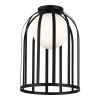 ST LUCE SL6129.402.01 Светильник потолочный ST-Luce Черный/Белый E27 1*60W НОРДИК