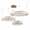 ST LUCE SL1622.313.03 Люстра подвесная ST-Luce Латунь/Прозрачный LED 1*122W 4000K ТИВОЛИ