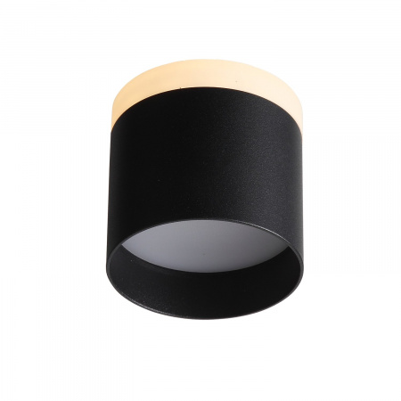 ST LUCE ST102.402.09 Светильник потолочный Черный LED 1*9W 3000K 702Lm Ra>80 120° IP20 D79xH75 170-240V Накладные светильники