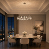 ST LUCE SL1227.103.12 Люстра подвесная ST-Luce Никель/Прозрачный E14 12*40W АНКОНА