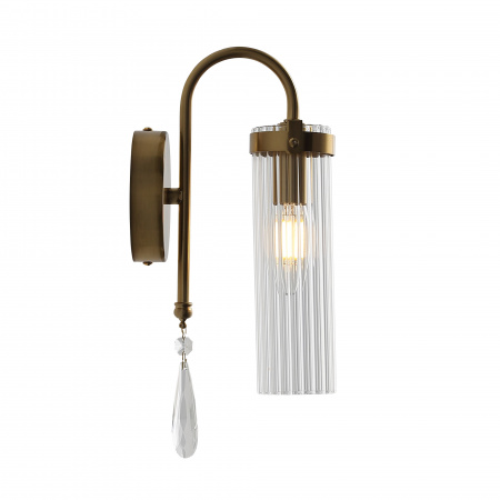 ST LUCE SL1401.301.01 Светильник настенный ST-Luce Латунь/Прозрачный E14*1 40W ЛЮМИНЕРА