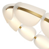 ST LUCE SL1304.203.65 Люстра подвесная ST-Luce Золотистый/Белый LED 1*65W 3000K ЭТУАЛЬ