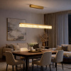 ST LUCE SL6234.303.36 Светильник подвесной ST-Luce Латунь/Золотистый LED 1*36W 4000K СПЛЕНДИД