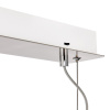 ST LUCE SL2010.103.01 Светильник подвесной ST-Luce Никель/Белый, Прозрачный LED 1*33W 3000K/4000K ЭНФИС