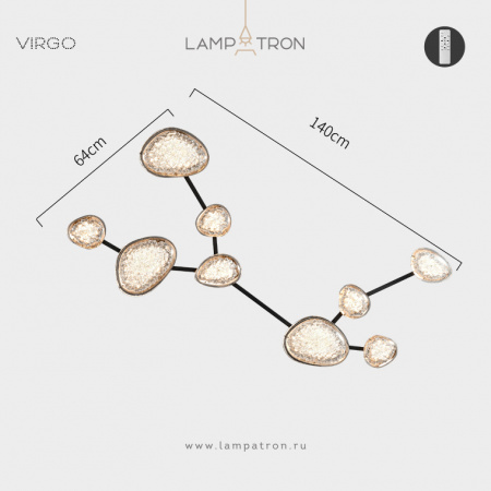 Настенный светильник Lampatron EVIAN ZODIAC, Модель Virgo (Дева)