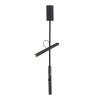 ST LUCE SL6210.403.02 Светильник подвесной ST-Luce Черный/Черный, Золотистый LED 2*3W 3000K ЛИЛИТ