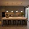 ST LUCE SL1191.363.01 Светильник подвесной ST-Luce Латунь/Латунь, Зеленый G9 LED 1*5W 4000K НЕБУЛА