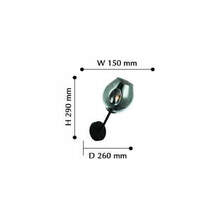 Настенный светильник Favourite Light Traube 2359-1W