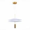 ST LUCE SL6101.203.01 Люстра подвесная ST-Luce Золотистый/Белый LED 1*10W 3000K ИСОЛА