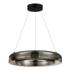 ST LUCE SL6019.333.01 Светильник подвесной ST-Luce Черный/Дымчатый, Белый LED 1*36W 3000K ФОРЕЙ