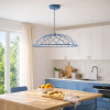 ST LUCE SL6016.703.01 Светильник подвесной ST-Luce Синий/Синий LED 1*20W 3000K БАУНД