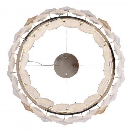 ST LUCE SL6135.223.01 Светильник подвесной ST-Luce золотистый/белый, янтарный LED 1*56W 3000K ЛАЙТА