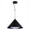ST LUCE SL6501.413.01 Светильник подвесной ST-Luce Черный/Черный LED 1*12W 3000K ТРЕЗО