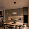 ST LUCE SL6019.413.01 Светильник подвесной ST-Luce Черный/Дымчатый, Белый LED 1*36W 3000K ФОРЕЙ