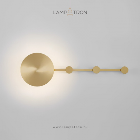Настенный светильник Lampatron URS, Цвет Латунь