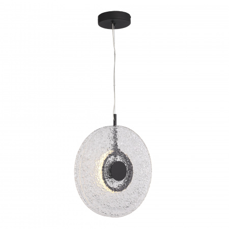 ST LUCE SL6142.403.01 Светильник подвесной ST-Luce черный/радужный LED 1*8W 4000K АЛЮМО