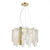 ST LUCE SL1636.203.06 Люстра подвесная ST-Luce Золотистый/Белый, Золотистый E14 6*40W СКОЛАРЕ