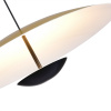 ST LUCE SL6502.213.01 Светильник подвесной ST-Luce Золотистый,Черный/Золотистый LED 1*40W 3000K АРМОНИКО