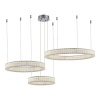 ST LUCE SL6008.113.03 Люстра подвесная ST-Luce Хром/Хром LED 3*95W 3000K ЛАТОЦЦО