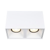 ST LUCE ST168.502.02 Светильник потолочный Белый GU10 2*50W IP20 L82,5xW165xH104 220V Без ламп Накладные светильники