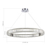 ST LUCE SL1622.163.01 Люстра подвесная ST-Luce Хром/Прозрачный LED 1*40W 4000K ТИВОЛИ