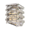ST LUCE SL6137.101.02 Светильник настенный ST-Luce никель/прозрачный E14 2*40W СТРОЦЦИ