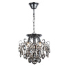 ST LUCE SL846.102.03 Люстра подвесная ST-Luce Темный хром/Тонированный черный E14 3*40W ОРЕЧИНИ