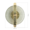 ST LUCE SL6141.321.01 Светильник настенный ST-Luce бронза/зелёный LED 1*11W 4000K АЗИО