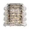 ST LUCE SL6137.101.02 Светильник настенный ST-Luce никель/прозрачный E14 2*40W СТРОЦЦИ