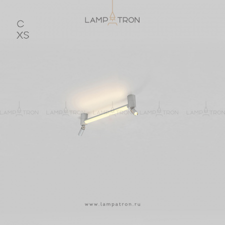 Потолочный светильникLampatron FORCE, Тип С. Размер XS. Цвет Белый