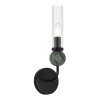 ST LUCE SL1244.401.01 Светильник настенный ST-Luce черный/прозрачный E14 1*40W МЕДЕА
