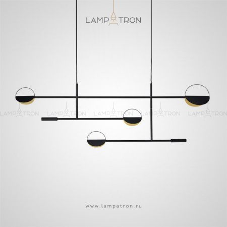 Подвесной светильник Lampatron GILIAN, Цвет черный.