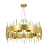 ST LUCE SL1633.203.16 Люстра подвесная ST-Luce Матовое золото/Матовое золото,Прозрачный E14 16*40W ОЛЬВЕРА