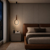 ST LUCE SL6131.403.12 Светильник подвесной ST-Luce Черный/Черный, Терракотовый LED 1*12W 4000K ШЕЙП