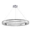 ST LUCE SL1622.163.01 Люстра подвесная ST-Luce Хром/Прозрачный LED 1*40W 4000K ТИВОЛИ