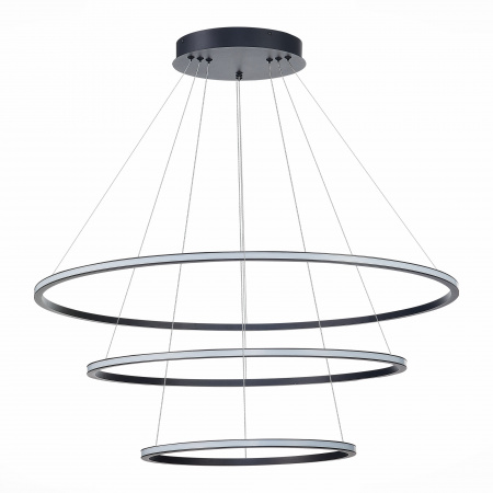 ST LUCE ST604.443.114 Светильник подвесной ST-Luce Черный/Белый LED 1*114W 4000K Подвесные светильники