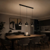 ST LUCE SL258.403.03 Люстра подвесная ST-Luce Черный/Черный, Золото E14 3*40W ЭНИГМА