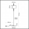 Торшер ODEON LIGHT MODERN 5415/3F